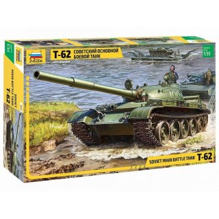 Zvezda 3622 T-62 Soviet Main Battle Tank 1/35