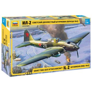 Zvezda 4826 IL-2 Stormovik mod.1943 1/48