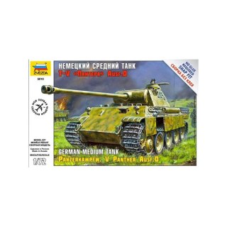 Zvezda 5010 Panther Ausf.D 1/72