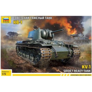 Zvezda 5070 Soviet Heavy Tank KV-1 1/72