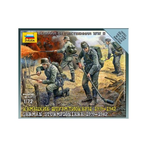 Zvezda 6110 German Sturmpioniere 1/72