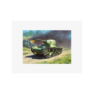 Zvezda 6113 Soviet Tank T-26 1/100