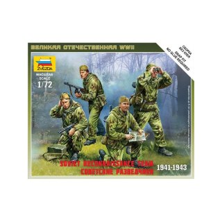 Zvezda 6137 Soviet Reconnaiss. Team 1/72