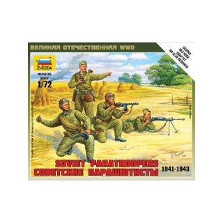 Zvezda 6138 Soviet Paratroops 1/72