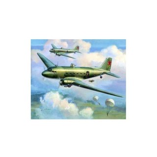 Zvezda 6140 Li-2 Soviet Transport Plane 1/200