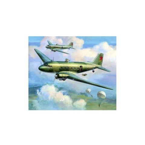 Zvezda 6140 Li-2 Soviet Transport Plane 1/200 Zvezda 6140 Li-2 Soviet Transport Plane 1/200