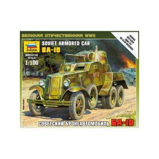 Zvezda 6149 Soviet Car Ba-10 1/100