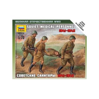 Zvezda 6152 Soviet Medical Personnel 1941-42 1/72