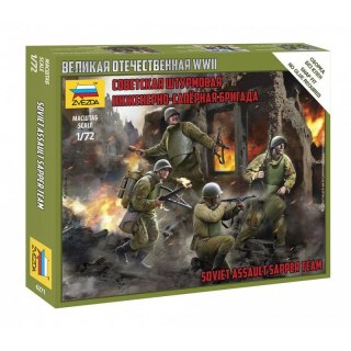 Zvezda 6271 Soviet Assault Sapper Team 1/72