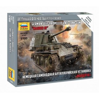 Zvezda 6282 German Tank Destroyer Marder III 1/100