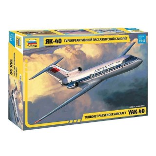 Zvezda 7030 Yak-40 Turbojet Passenger Aircraft 1/144