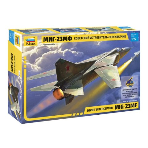 Zvezda 7225 MiG-23MF Soviet Interceptor Zvezda 7225 MiG-23MF Soviet Interceptor
