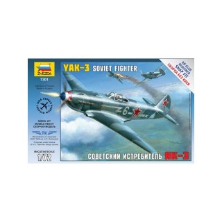 Zvezda 7301 Yak-3 Soviet Fighter 1/72