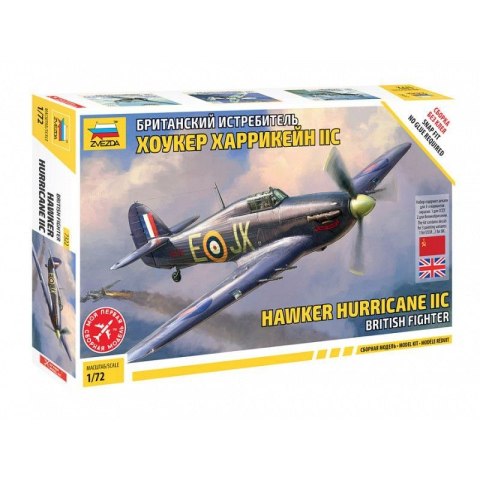 Zvezda 7322 Hawker Hurricane IIC British Fighter