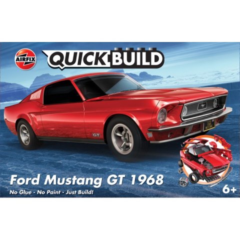 Airfix 6035 Quickbuild Ford mustang GT 1966 Airfix 6035 Quickbuild Ford mustang GT 1966