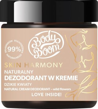 BODY BOOM Skin Harmony Naturalny Dezodorant w kremie - Dzikie Kwiaty 1szt