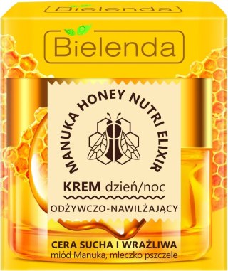 Bielenda Manuka Honey Nutri Elixir Krem odżywczo-nawilżający na dzień i noc 50ml