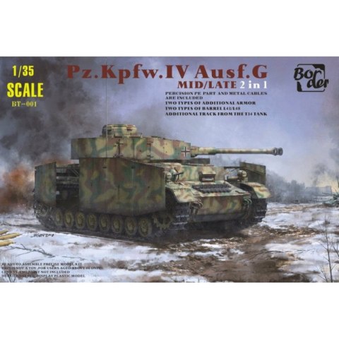 Border Model BT-001 Pz.Kpfw.IV Ausf.G Mid/Late 2-1