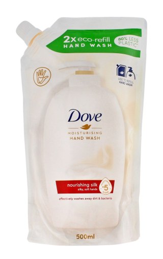 ?Dove Supreme Fine Silk Kremowy płyn myjący opakowanie uzupełniające 500 ml