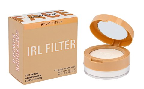 REVOLUTION IRL Filter Puder do twarzy 2in1 Soft Focus Translucent REVOLUTION IRL Filter Puder do twarzy 2in1 Soft Focus Translucent