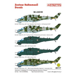 Techmod 48117 Mi-24 D/W