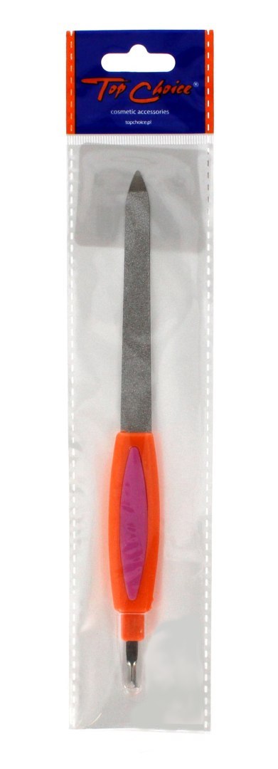 Top Choice Pilnik do paznokci szafirowy z radełkiem 18cm (77777) 1szt Top Choice Pilnik do paznokci szafirowy z radełkiem 18cm (77777) 1szt