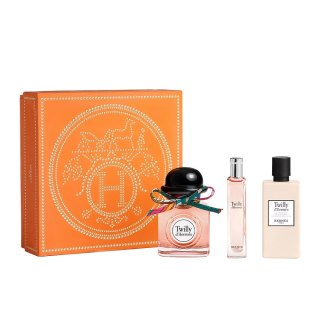 Twilly D'Hermes zestaw woda perfumowana spray 85ml + woda perfumowana spray 15ml + balsam do ciała 80ml