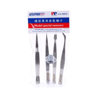 U-STAR UA-90016 Tweezer Kit 4 in 1