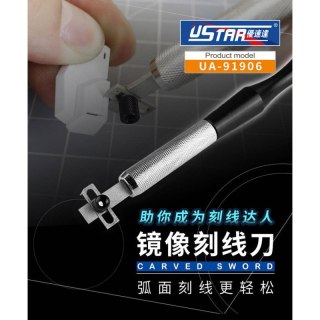 U-STAR UA-91906 Medeling Flat Chisel Blade