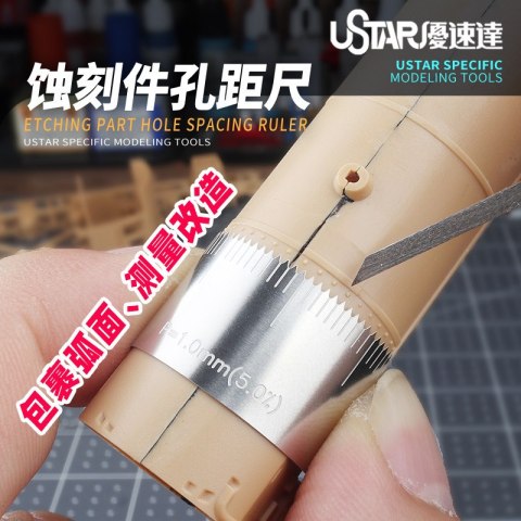 U-STAR UA-92604 Proportional Hole Spacing Flexible Ruler U-STAR UA-92604 Proportional Hole Spacing Flexible Ruler