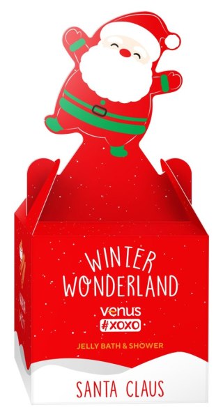 VENUS Xoxo Zestaw prezentowy - Winter Wonderland Jelly Bath&Shower Santa Claus