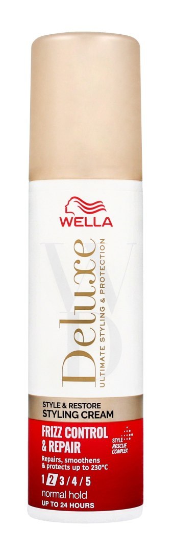 WELLA DeLuxe Krem do stylizacji włosów Frizz Control & Repair 100ml