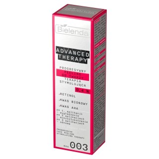 BIELENDA Advanced Therapy Progresywny Peeling do twarzy - terapia stymulująca (moc 003) 30 ml