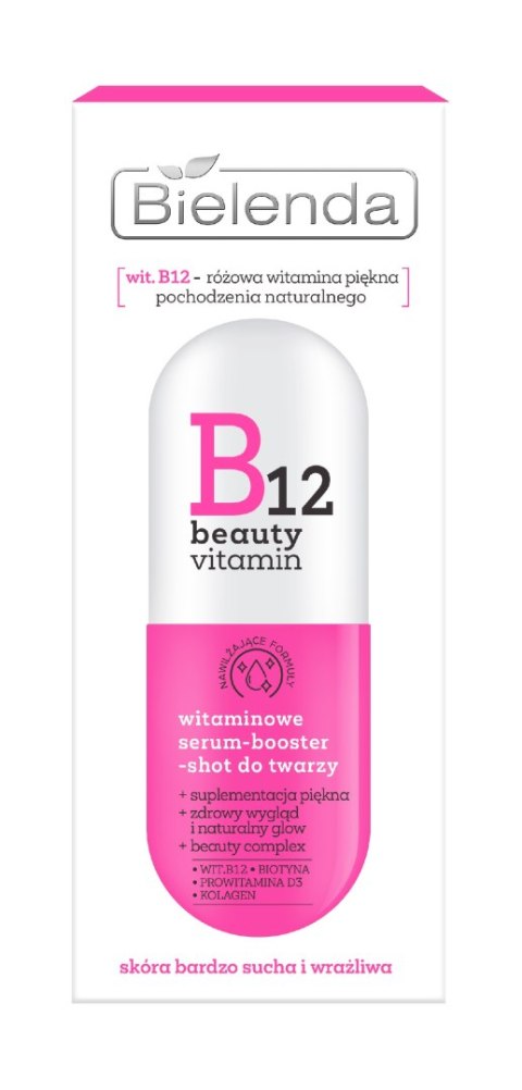 BIELENDA B12 Beauty Vitamin Serum-booster do twarzy 30 ml BIELENDA B12 Beauty Vitamin Serum-booster do twarzy 30 ml