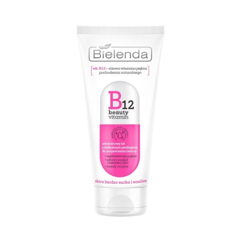 BIELENDA B12 Beauty Vitamin Witaminowy żel z peelingiem 150 ml BIELENDA B12 Beauty Vitamin Witaminowy żel z peelingiem 150 ml