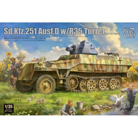 Border Model BT-042 Sd.Kfz.251 Ausf.D w/ R35 Turret