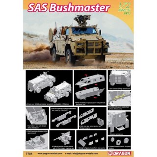 Dragon 7701 SAS Bushmaster 1/72