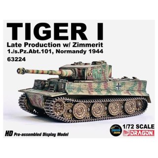 Dragon Armor 63224 Tiger I Late Production w/Zimmerit 1/72