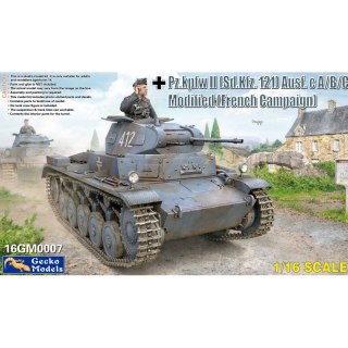 Gecko Models 16GM0007 Pz.Kpfw. II (Sd.Kfz. 121) Ausf. C A/B/C Modified (French Campaign)