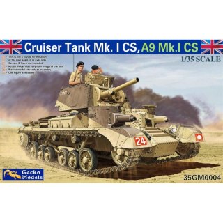 Gecko Models 35GM0004 Cruiser Tank Mk. I CS, A9 Mk.I CS