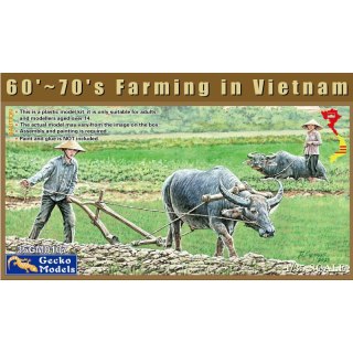 Gecko Models 35GM0107 60'-70's Farming in Vietnam