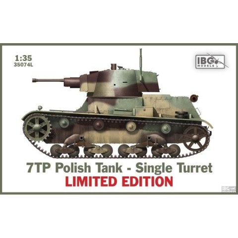 IBG 35074L 7TP Polish Tank Single Turret with crew