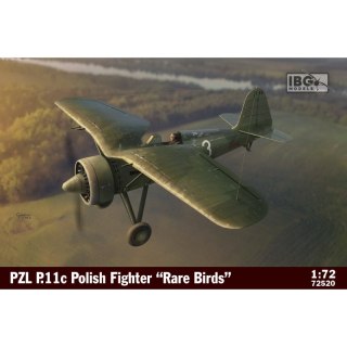 IBG 72520 PZL P.11c Polish Fighter "Rare Birds"