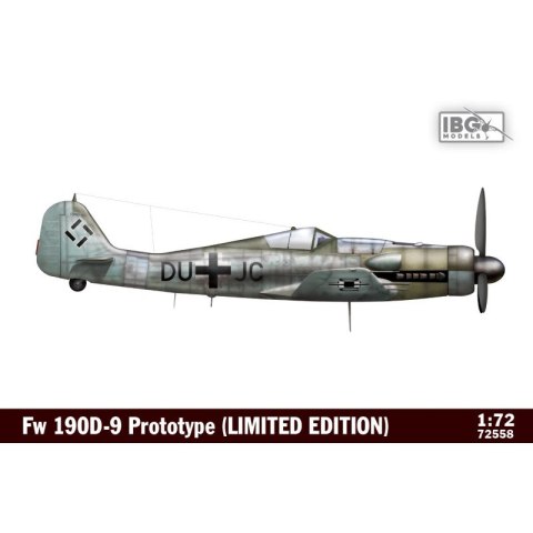 IBG 72558 Fw 190D-9 Prototype (LIMITED EDITION) IBG 72558 Fw 190D-9 Prototype (LIMITED EDITION)