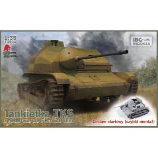 IBG E3503 TKS Tankette w/20mm Gun Quick Tracks