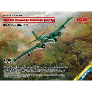 ICM 48278 B-26K Counter Invader (early), US Attack Aircraft