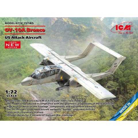ICM 72185 OV-10A Bronco US Attack Aircraft ICM 72185 OV-10A Bronco US Attack Aircraft