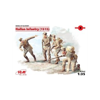 Icm 35687 Italian Infantry ( 1915 )