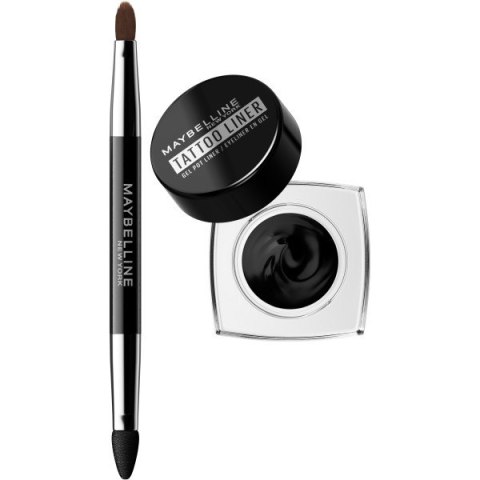 MAYBELLINE Tattoo Liner Eyeliner w żelu 2in1 - nr 950 Blackest Black 26g MAYBELLINE Tattoo Liner Eyeliner w żelu 2in1 - nr 950 Blackest Black 26g
