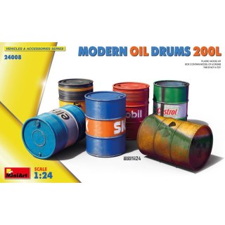 Mini Art 24008 Modern Oil Drums 200 L